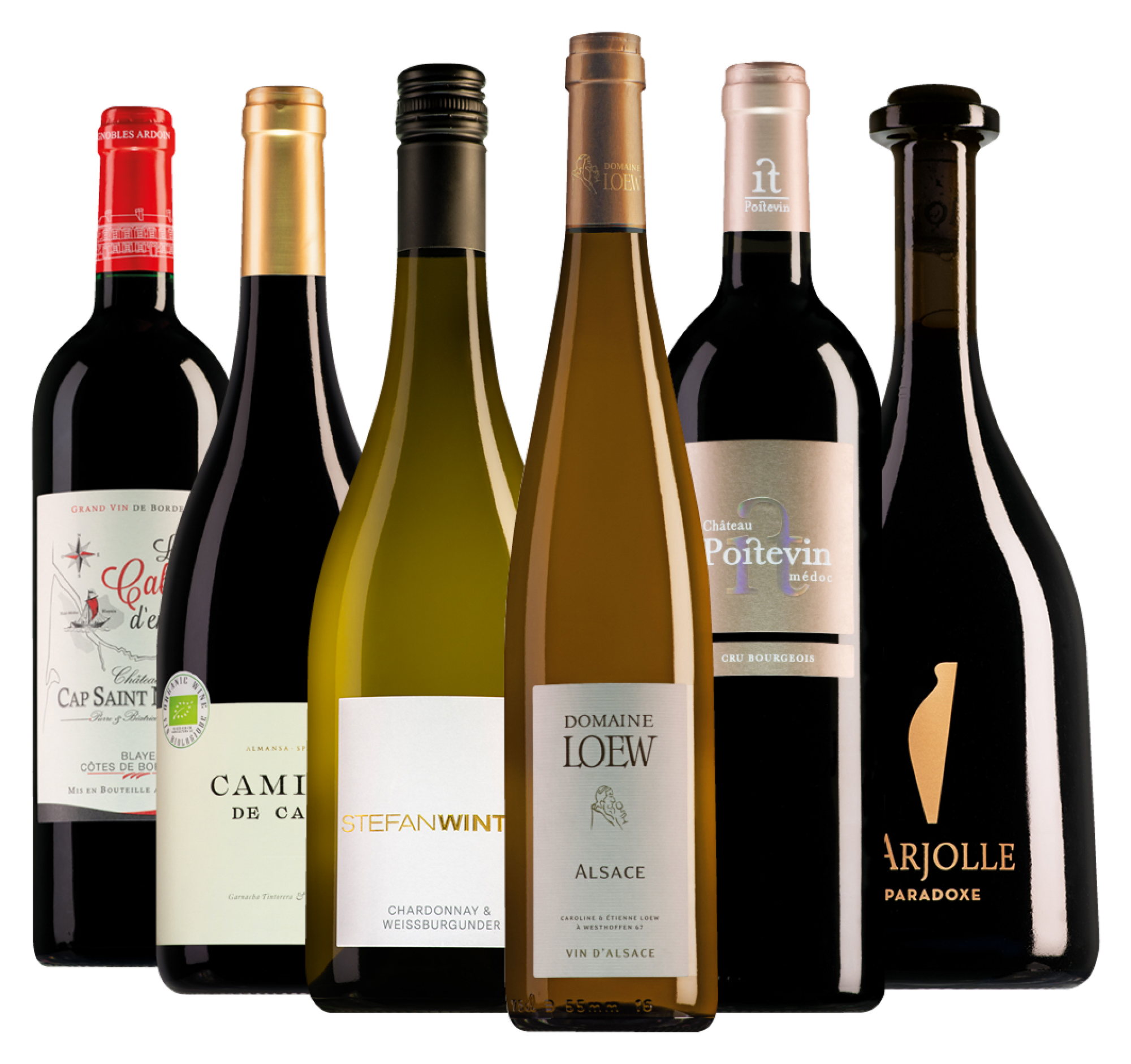 Wijnpakket wildwijnen (6 flessen)