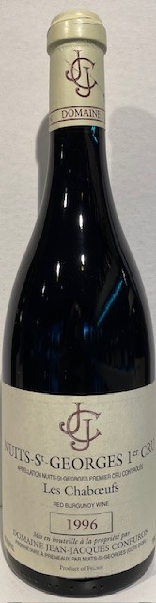 Nuits Saint Georges les Chaboeufs Premoer Cru Jean Jacques Confuron