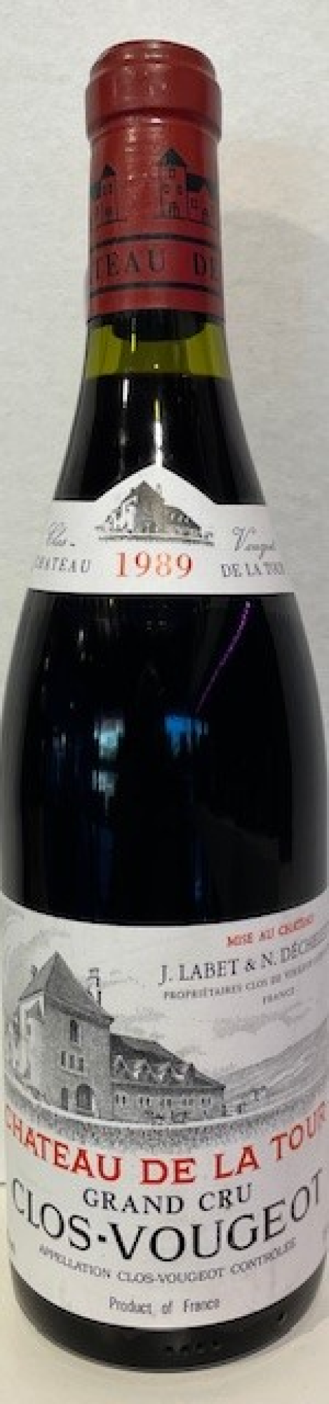 Clos Vougeot Grand cru Chateau de la Tour